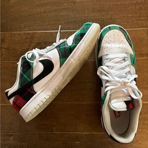 Nike Dunk Low Premium Tartan Plaid Sneakers
